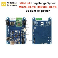 MATEKSYS Matek MAVLink Long Range System 2.4GHZ 900MHZ LoRa 30dBm RF power TX MODULE KIT MR24-30-TX / MR900-30-TX