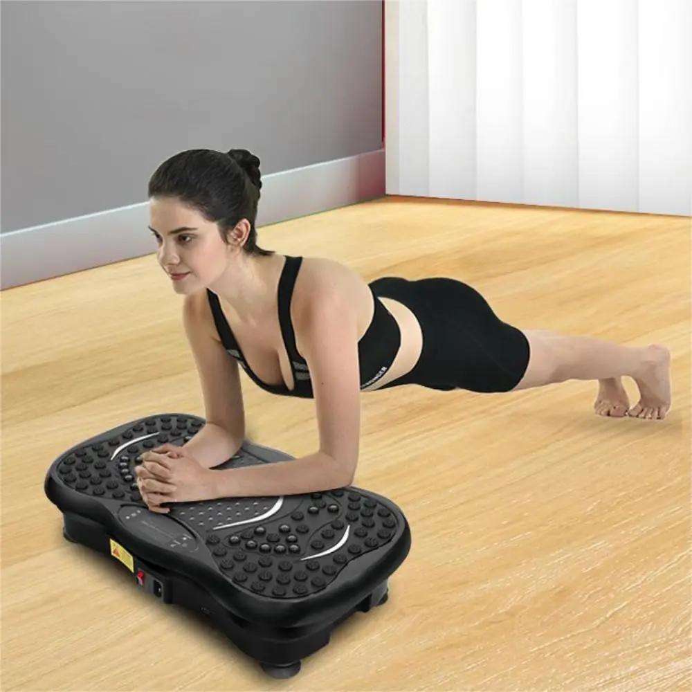 4D Vibration Fat Shaking Machine Music Multifunctional Vibration Platform Plate Anti-slip Foot Shake Whole Body Massager Machine