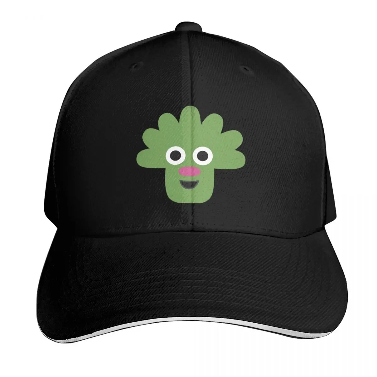 

Noodle & Pals Broccoli Face Baseball Cap Luxury Hat |-F-| Kids Hat Boy Women's