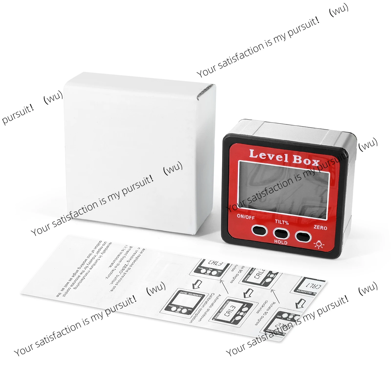 Digital Goniometer Electronic 3 In 1 Bubble Level Box Woodworking Tools Electronic Angle Ruler Backlight Protractor Inclinometer