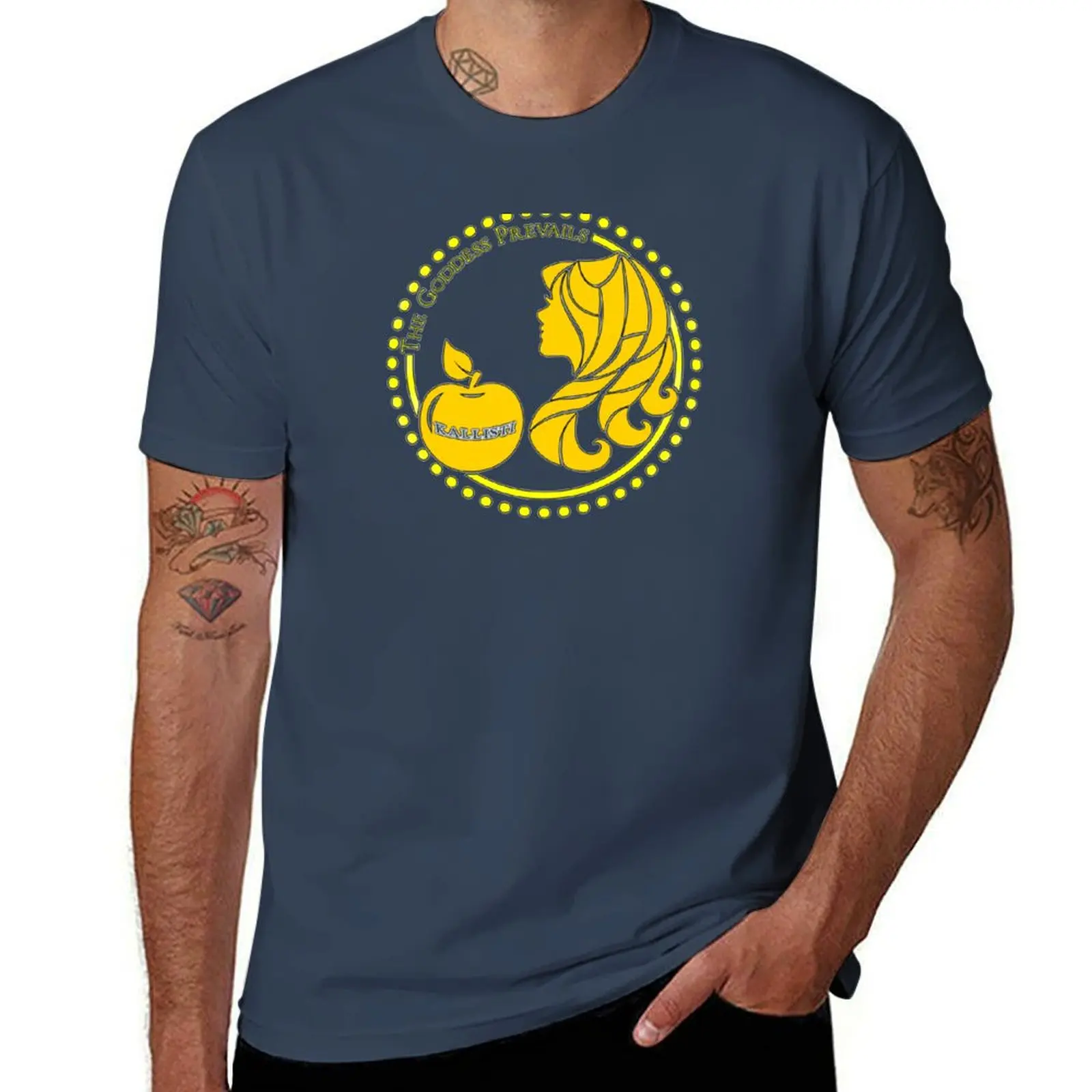 

ERIS TEE DISCORDIAN - T-Shirt Work Comfort T-Shirt for Men