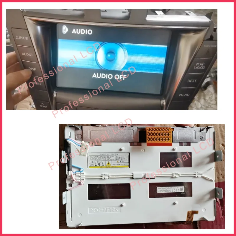 

Оригинальный 8-дюймовый ЖК-экран LTA080B450F для 2007-2009 LS460 LX470 LX570 Sequoia Land Cruiser Замена ЖК-дисплея