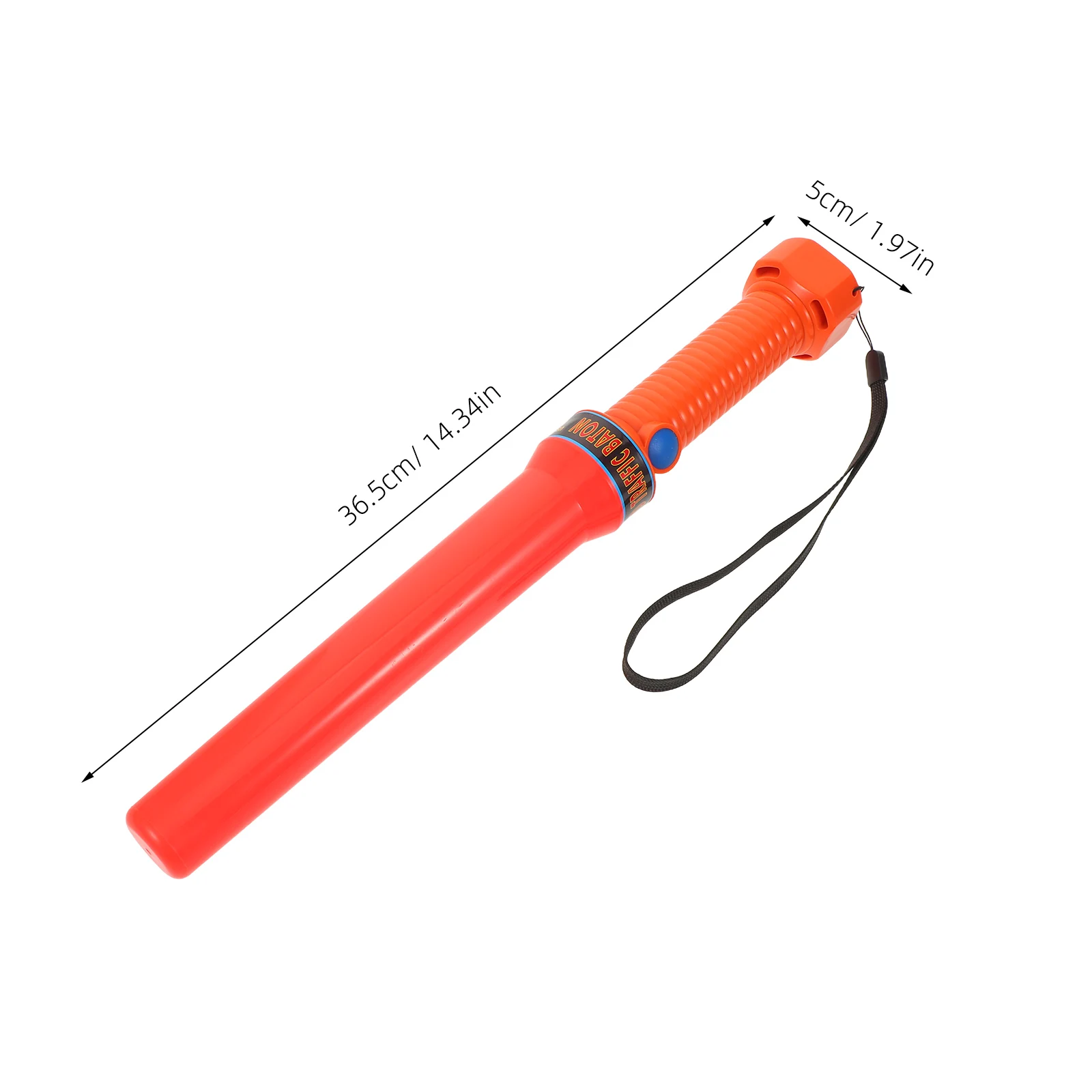 36,5 см светодиодный ручка управления движением портативный предупреждающий мигающий фонарь для ночной безопасности в аэропорту прочный пластик аварийный