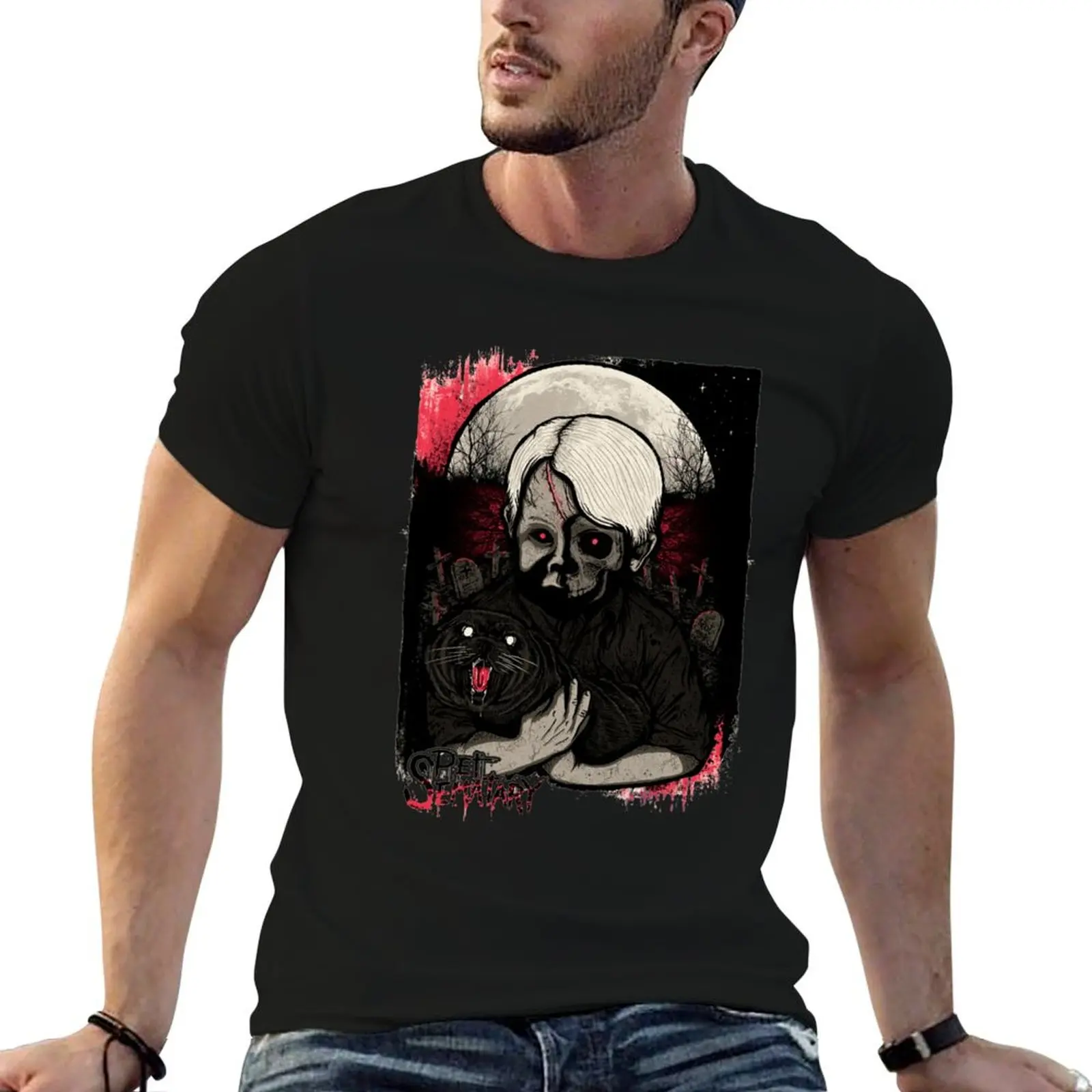 

Pet Sematary T-Shirt men t shirt cotton 100% t shirts designer T-Shirt