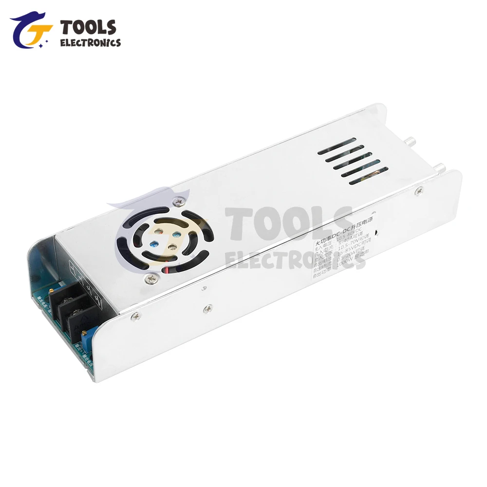 1000W DC-DC Boost Module DC Step up Constant Voltage Constant Current Adjustable Power Module 12-75V to 12-85V