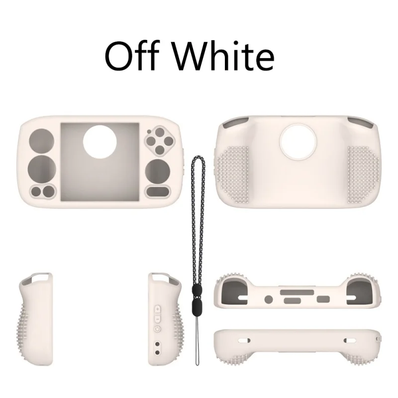 Silicone Case for Anbernic RG Cube Protective Case Soft Skin Cover Case with Lanyard for ANBERNIC RG Cube Accessories