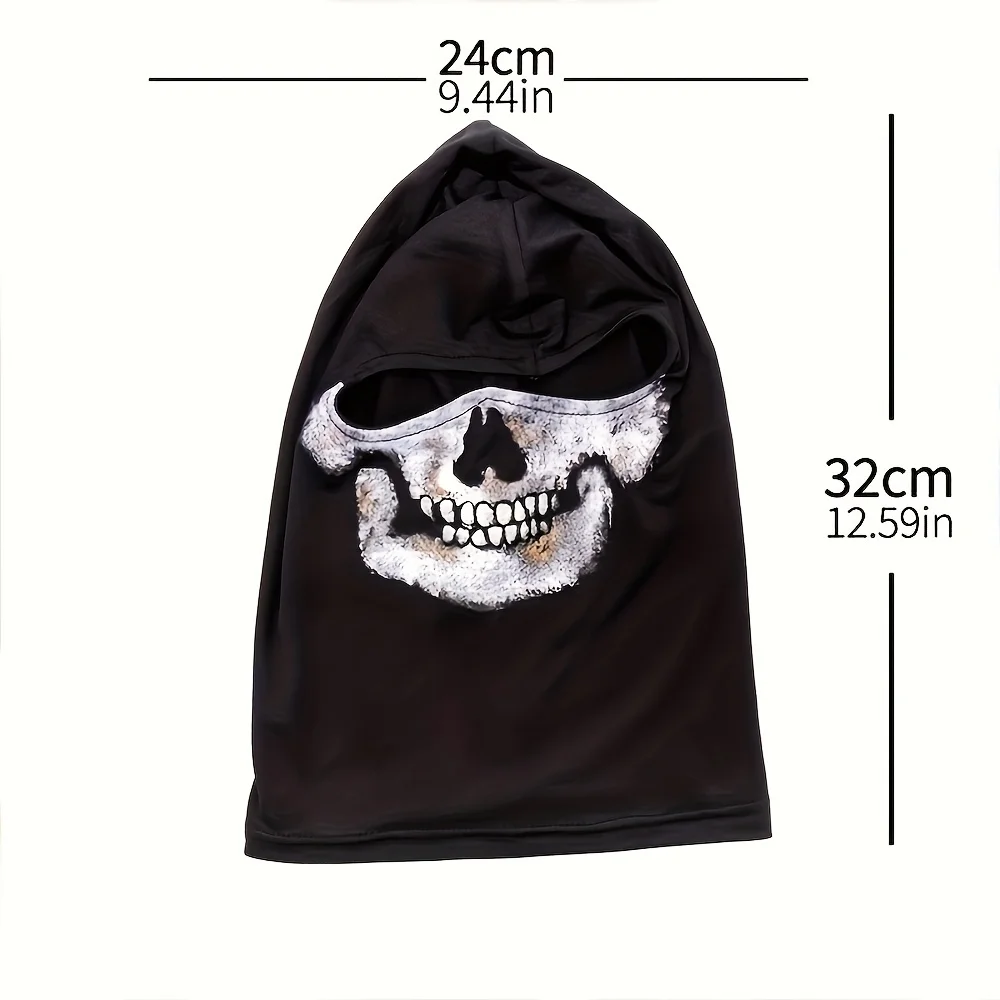 Tactical Outdoor Cycling Face Mask Bicycle MW2 Ghost Skull Balaclava Hood Halloween Cosplay Full Face Mask Bandana