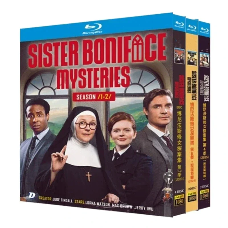 Sister Boniface Mysteries Season 1-4  Blu-ray Disc
