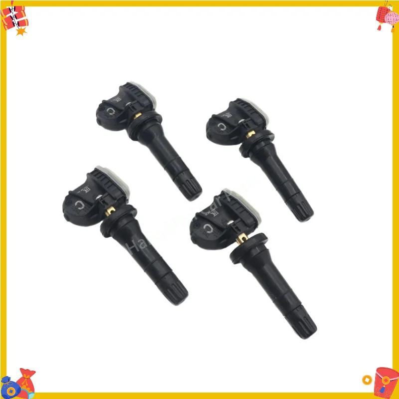 52940-E2100 4PCS TPMS Tire Pressure Sensor 433MHZ For Hyundai C-Sedan EV Santa Fe [MX5] Tucson [NX4] Kia Sportage [NQ5]
