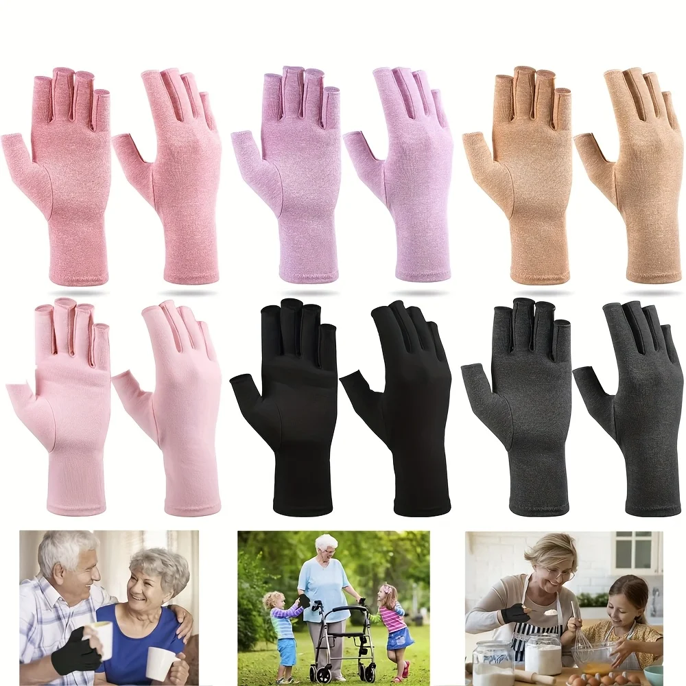 1 Paar Arthritis-Kompressionshandschuhe, für Arthritis, Rheumatoide, Arthrose, Karpaltunnelschmerzen, Kompressionshandschuhe