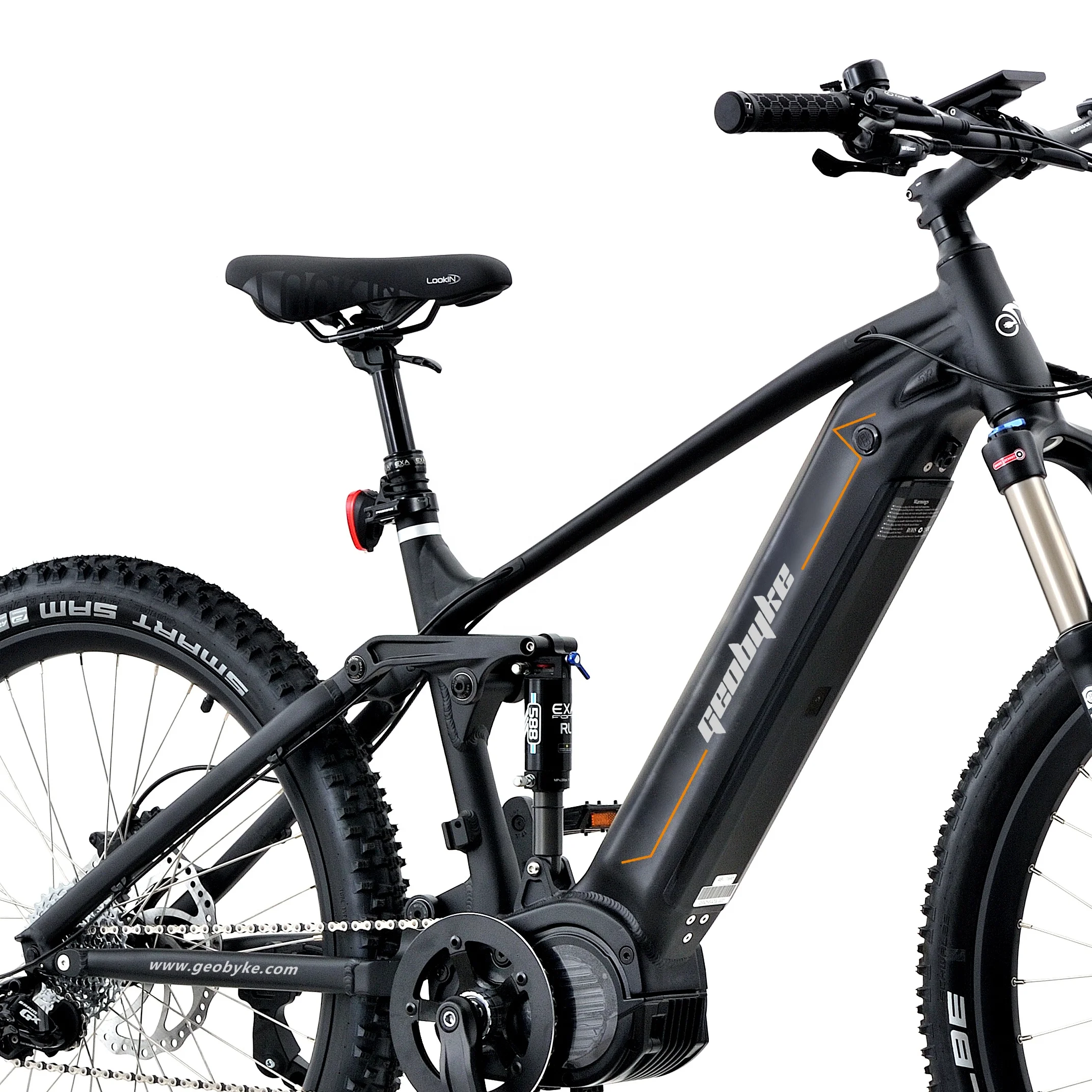 Full Suspension Electric Bike Frame for Bafang Mid Drive G510 27.5/29 inch Ebike 