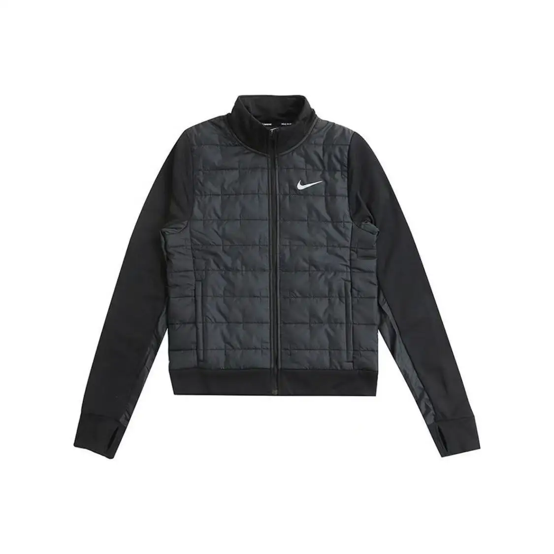 Nike Therma-Fit Solid Color Block Casual Sports Jacket Puffer - Women's / Winter Style DD6062-010
