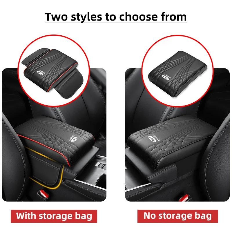 Auto Armlehne Box Höhe Pad mit Lagerung Tasche Schwamm Höhe Pad Für Chery Tiggo 2 3 4 5 6 7 3X 5X Pro T11 Mitte Armlehne Kissen