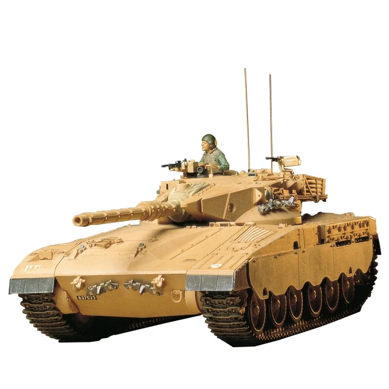 TAMIYA Tanque Montado Modelo Kit, Israel Merkava Main Battle Tank, 35127, 1/35