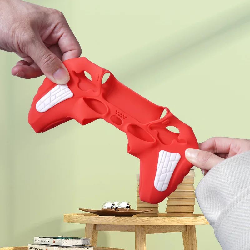 Non-Slip Silicone Soft Protector Sticker Skin For Sony Dualsense 5 PS5 Game Controller Case Thumb Stick Grip Cap Bumper Cover