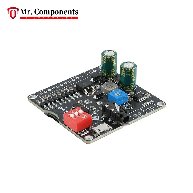 1PCS Original DY-T20L 10W / 20W voice MP3 player control module one-to-one trigger TF memory card USB flash drive New In stock