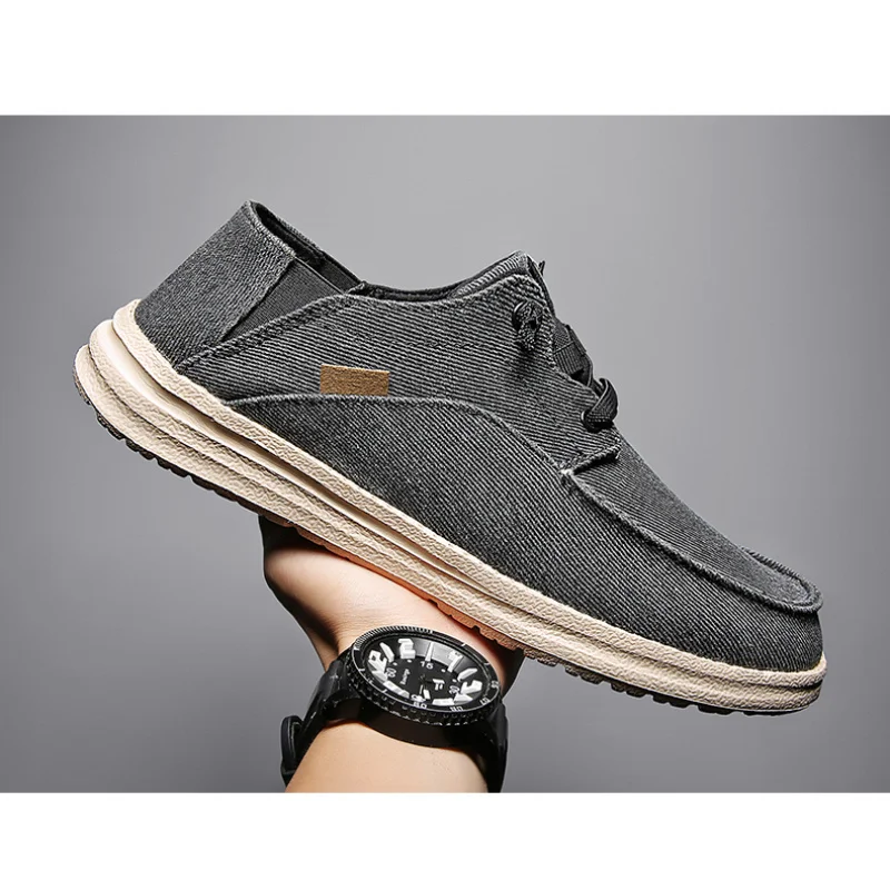 أحذية رياضية وكاجوال صيفية جديدة متعددة الاستخدامات وعصرية للرجال بطول قدم واحدة قابلة للتنفس أحذية رياضية وكسول