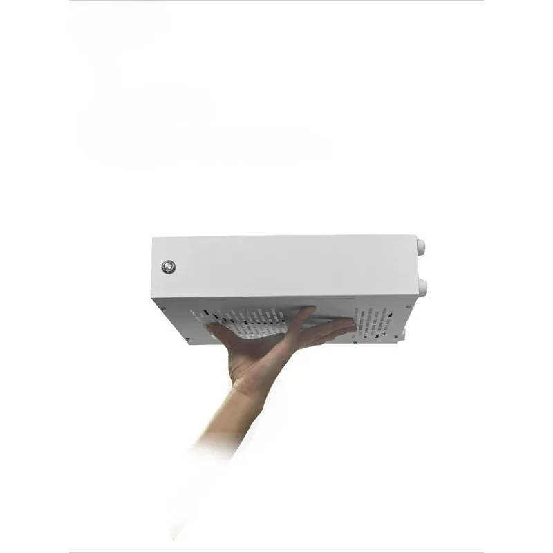 Metal Mini ITX Core Display Small Case Portable Compact Small Case Study Room Dual-use for Lying and Standing