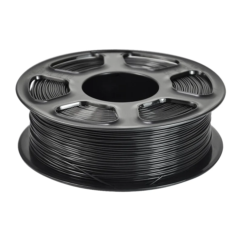 

3D Printer Filament PLA Neatly Wound PLA Filament 1.75mm Suitable for Most FDM 3D Printers Black PLA Filament Spool