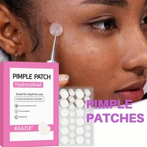 360pcs/box High Adsorption Hydrocolloid Acne Patch 0.1mm Ultra-thin and Fit Water-proof and Anti-falling.