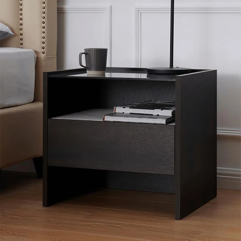 Multifunctional bedside table Modern simple bedroom bedside table Minimalist bedside storage cabinet