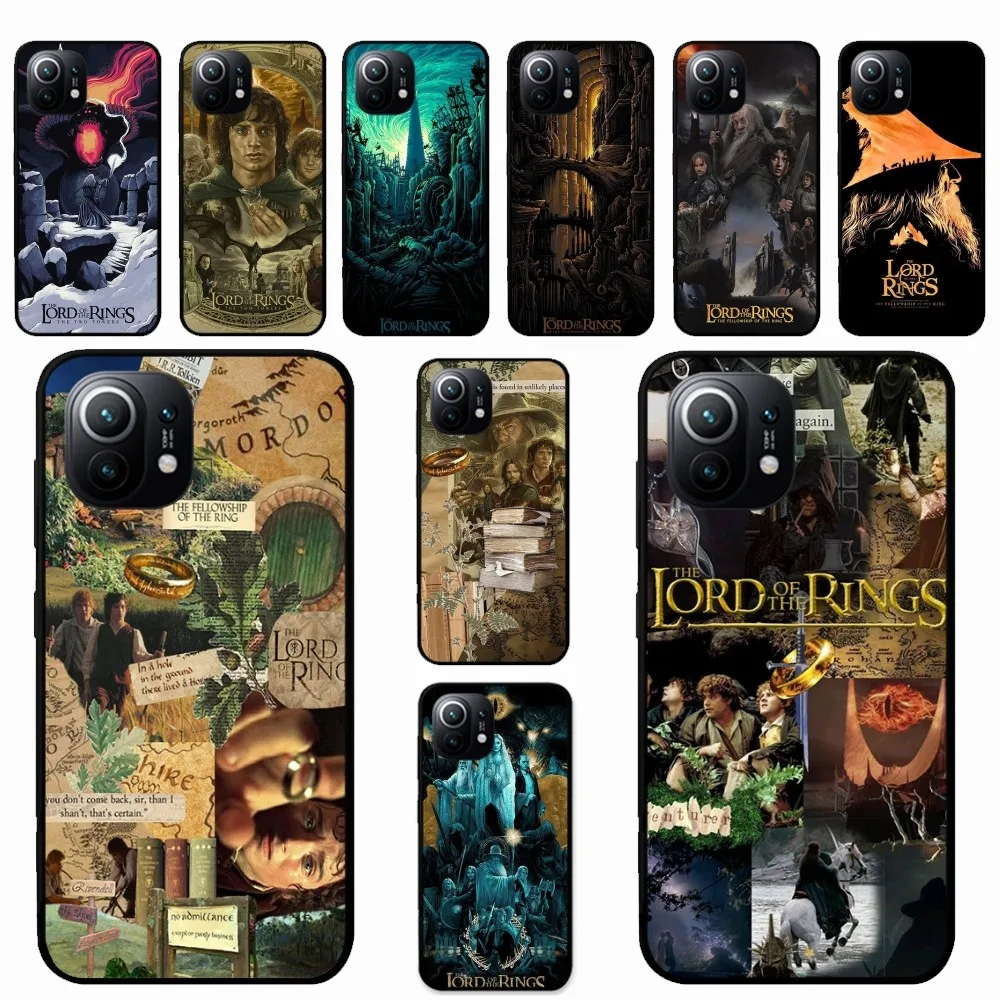 Movie The L-Lord Of The R-Rings Phone Case For Xiaomi Mi 5X 8 9 10 11 12 Lite Pro 10T PocoX3pro PocoM3 Note 10 Pro Lite