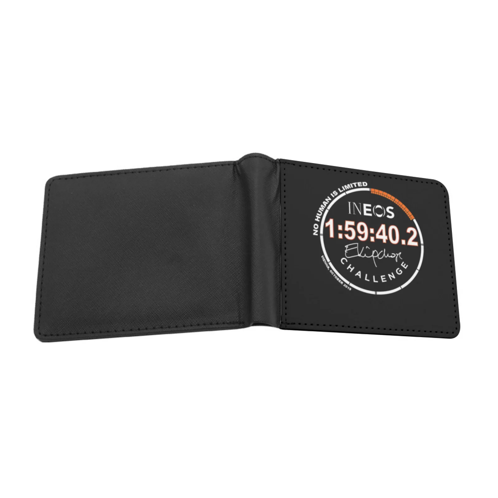 No Human Is Limited Eliud Kipchoge Fan Design Classic T Shirt Men Wallets Card Man Wallet Short Purse Bi-Fold Personalized