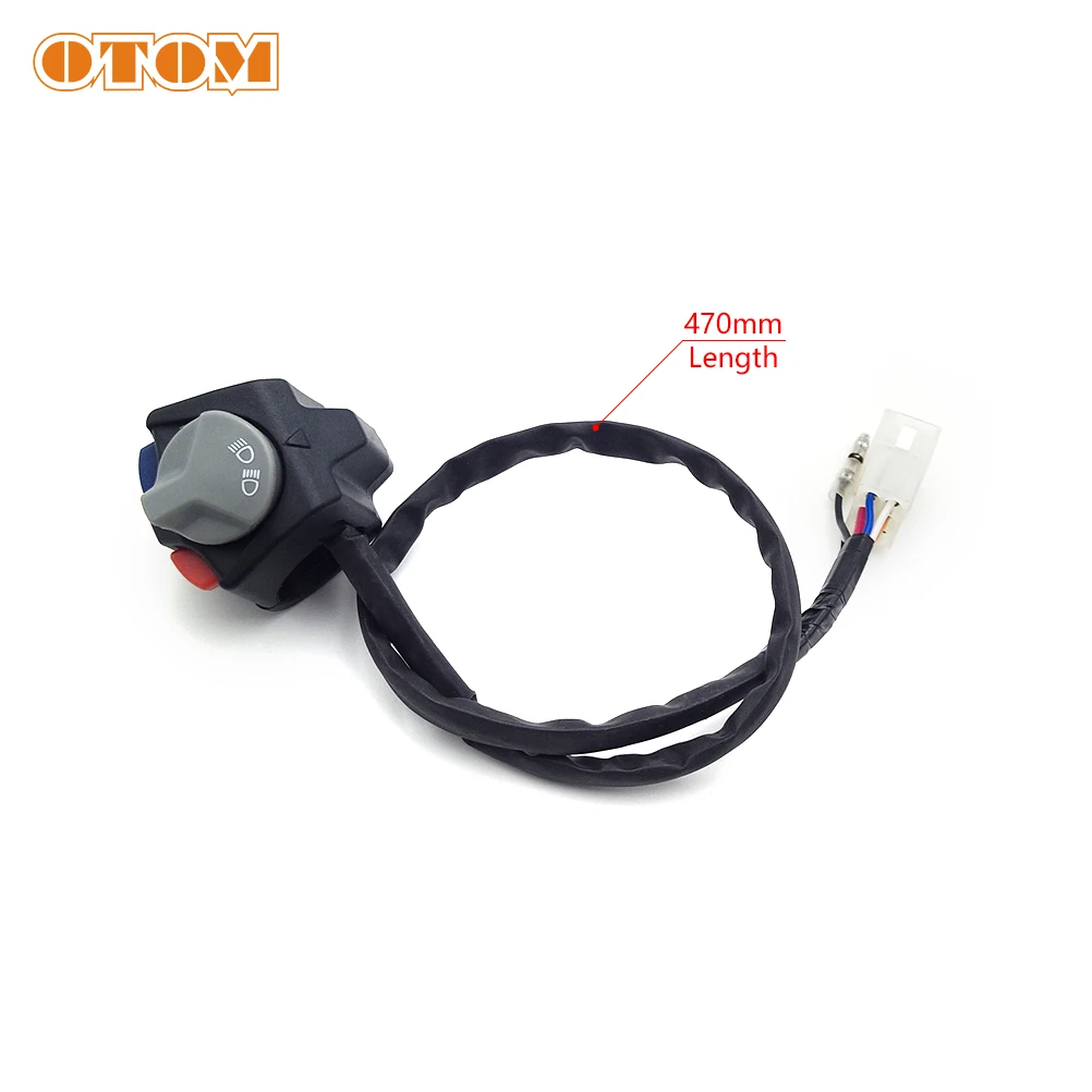 For KTM 2016-2023 Motorcycle Headlight Horn Kill Switch EXC XCW EXCF 125-500 Light High-Low Beams Horn Turn Signal ON/OFF Button