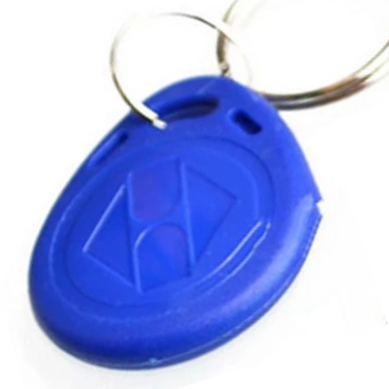 เพียง EM4100 125 Khz Card Proximity Token Keyfobs Blue ID Card พวงกุญแจ Proximity Card 5 ชิ้น