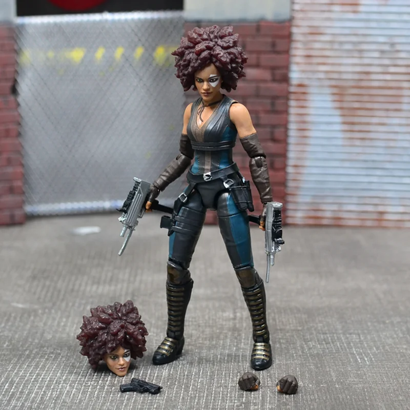 

Original Ml Legends X-men Domino Action Figure Toys 6 Inch Mystique Statue Model Dolls Collectible Gifts For Friend Children