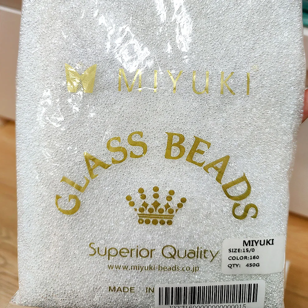 

Large packaging MIYUKI glass beads imported from Japan are the first choice for DIY handicraft enthusiasts