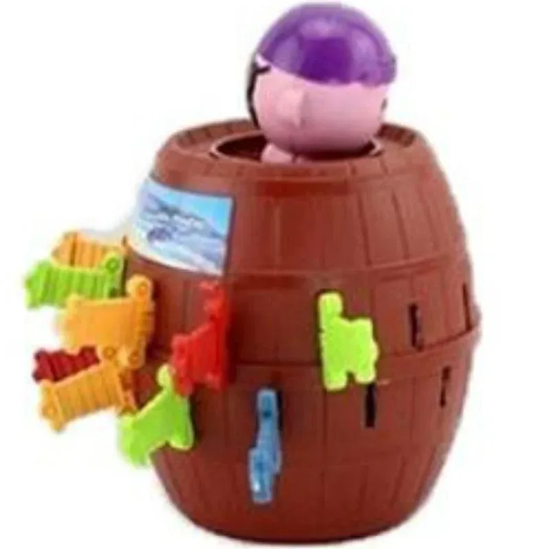 Pirate enfants enfants cadeau drôle chanceux poignard Pop Up jouet Gadget baril jeu