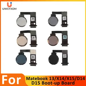 Bilashmart BackShell Home Button FingerPrint Matebook 13/14/D14/D15/D16/X Pro Ribbon Power Cable Original Touch ID Sensor Flex Cable