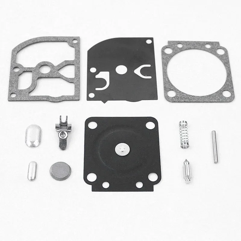 Carburetor Rebuilding Kit For Multiple Trimmer Variants Including the Full Range of FSTrimmers 11 Items Inside