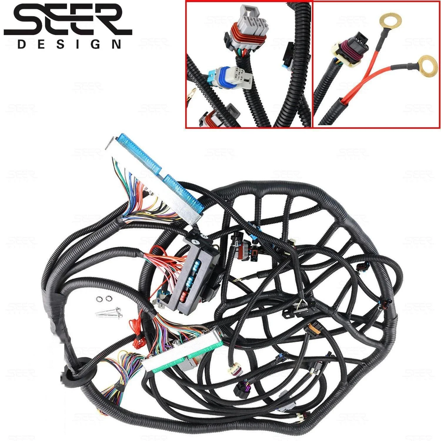 

Standalone Wire Harness for LS3 2003-2007 4.8 5.3L 6.0L DBW Stand Alone Wiring Harness Drive By Wire Shipping from US