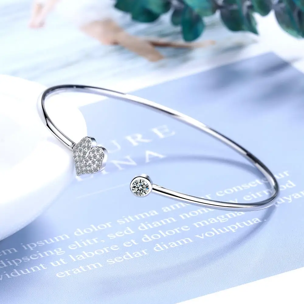 Luxury Dragonfly/Butterfly 925 Sterling Silver Adjustable Open Bracelet Bangle for Women Wedding on Hand Love Designer S5214 - view 6