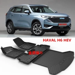 Use for 2023 HAVAL H6 HEV car carpet All-Weather H6 HEV Floor Mat trunk mat Full Set Trim to Fit For H6 HEV waterproof floor mat