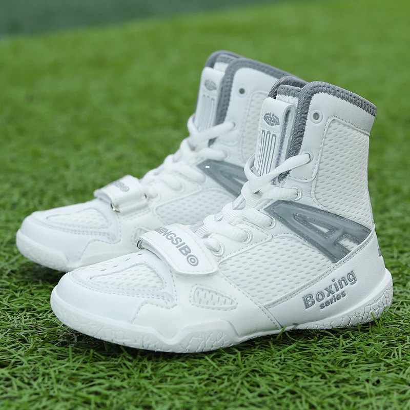 

Best Selling Wrestling Boots for Men Women Good Quality Boxing Shoes Unisex Mesh Breathable Fighting Shoes Couples