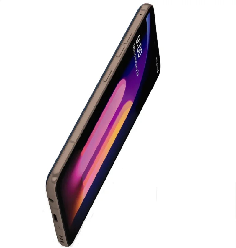 LG V60 ThinQ شاشة مزدوجة V600VM/TM/اليابان الأصلي فتح هاتف أندرويد 6.8 بوصة سنابدراجون 865 4/5G NFC 8GB + 128GB ROM الهاتف الذكي