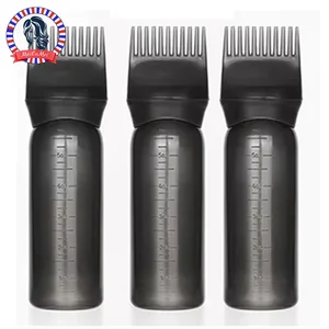 3pcs180ml Aceite del cuero cabelludo Lavadora de raíz Registro repetible Botella Aplicador de la raíz Aplicador de la botella Accesorios de barbería de barbería 8 Mejor herramienta de aceite para el cabello de ventas - №6