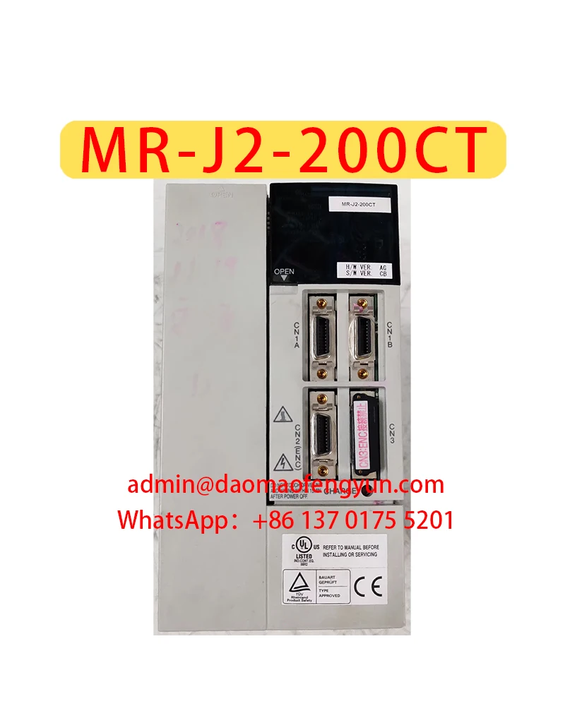 MR-J2-200CT Used Servo Drive，MR J2 200CT，Fast shipping