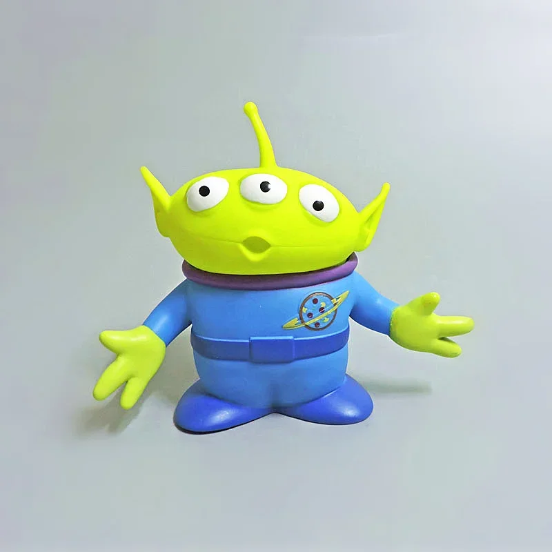 

Disney Toy Story Anime Figure Alien Model Three-eyed Monster Vinyl Doll Toys Anime Accessories Office Decoration Gifts for Kids