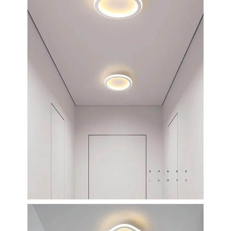 Nordic Corridor Hallway Light Entrance Lighting Simple Modern Creative Walk In Closet Light Balcony Small Ceiling Lamp