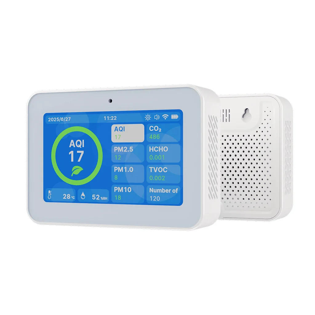 10-in-1 Air Quality Detection PM2.5 CO2 TVOC Formaldehyde NDIR Sensor