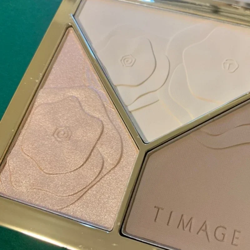 TIMAGE Master Matte Highlighter Contour Powder Palette High Gloss Nose Eye Shadow Palette Illuminator Makeup 3D Bronzer Cosmetic