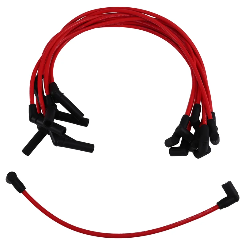 

M12259R301 9 мм наборы проводов свечей зажигания двигателя для Ford 1995-1996 Mustang F-150 5.0L 5.8L