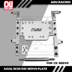 Supporto ESC Servo anteriore ADU RACING 7075-T6 ALU per AXIAL SCX6 AXI251005