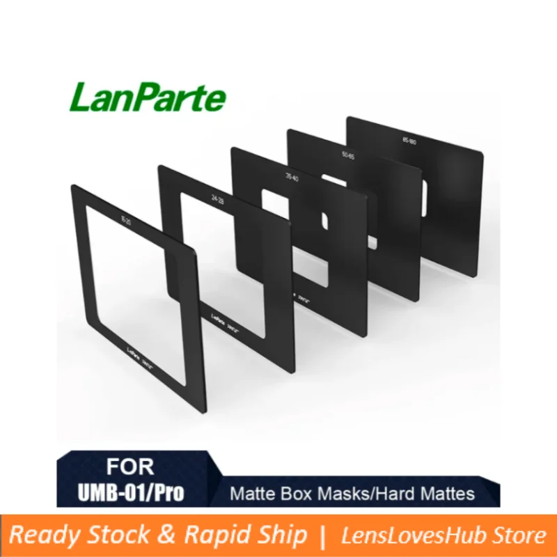 

LanParte Studio Hard Matte Mask Set (5 pcs) for Matte Box