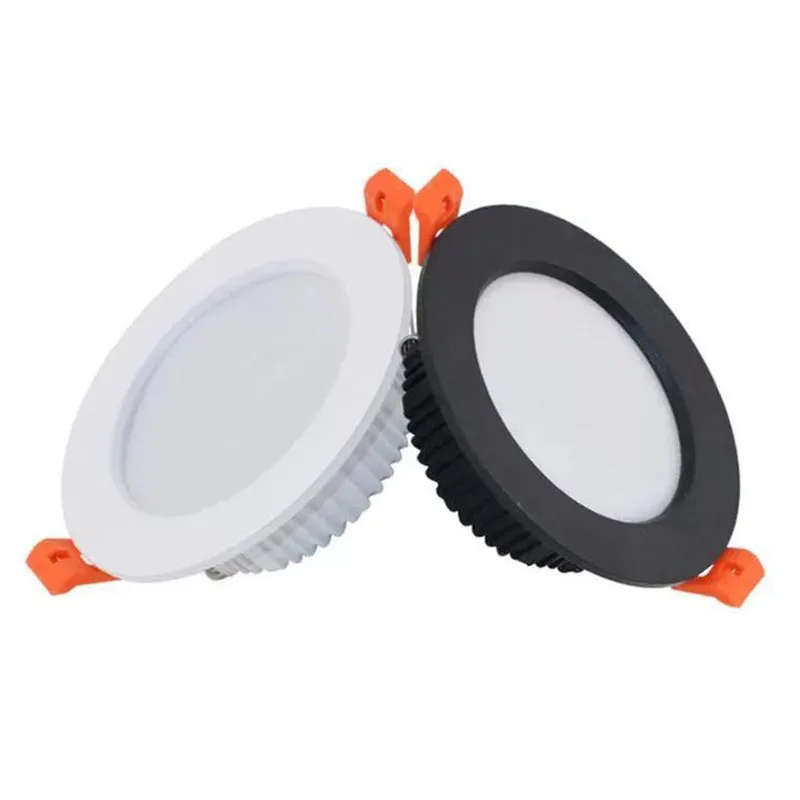 Oprawa sufitowa LED, DC 12V, 3W, 5W, 7W, 9W, 12W, wbudowana, ultra cienka, okrągła, oświetlenie dekoracyjne