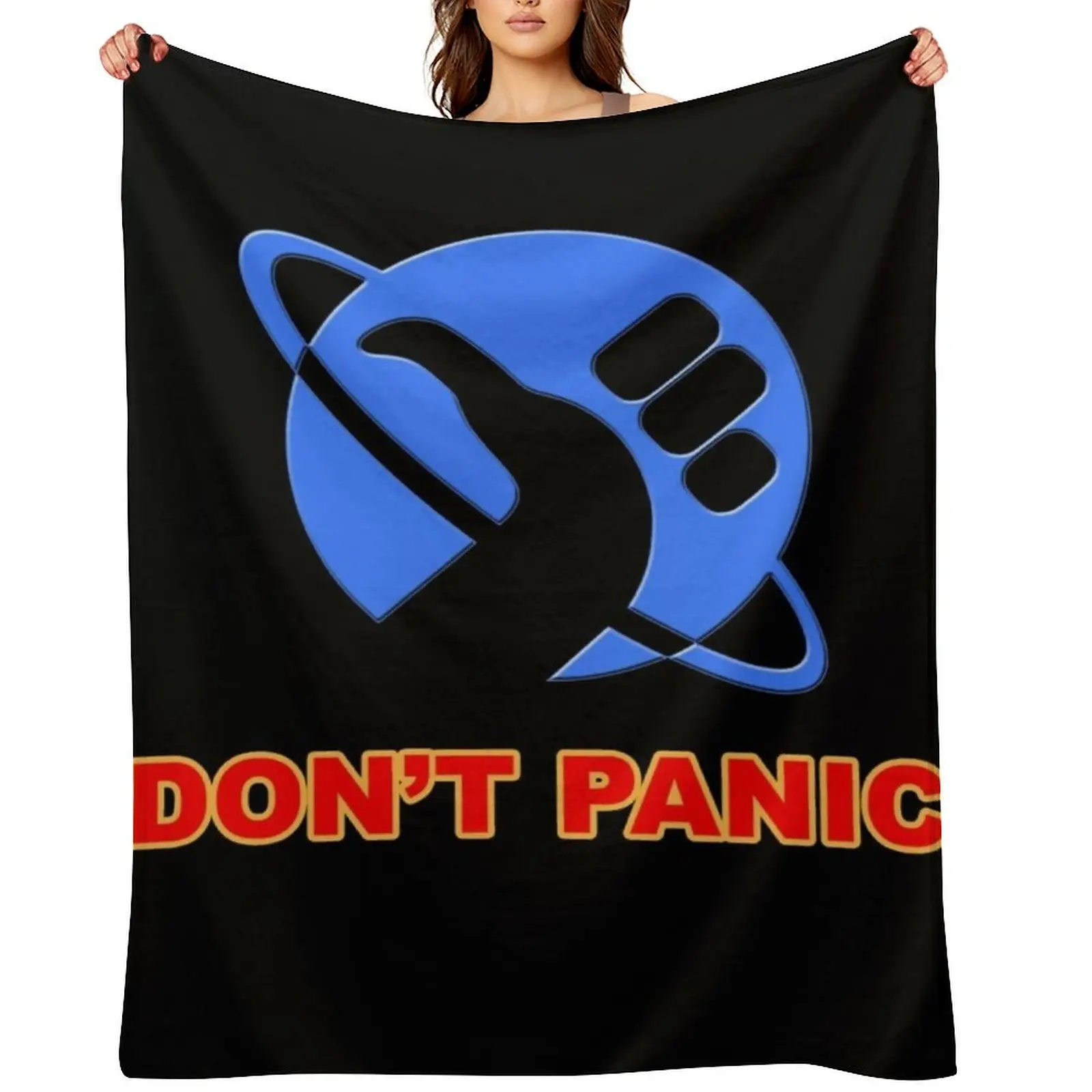 

hitchhiker's guide to the galaxy Throw Blanket Decorative Sofas blankets ands halloween Bed covers Blankets